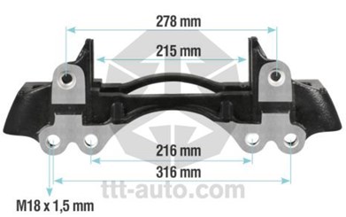 держатель скобы суппорта \KNORR ST7 SAF Caliper Carrier_22.5 '