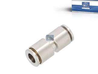 соединитель 6mm ! метал \