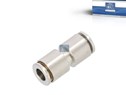 соединитель 6mm ! метал \